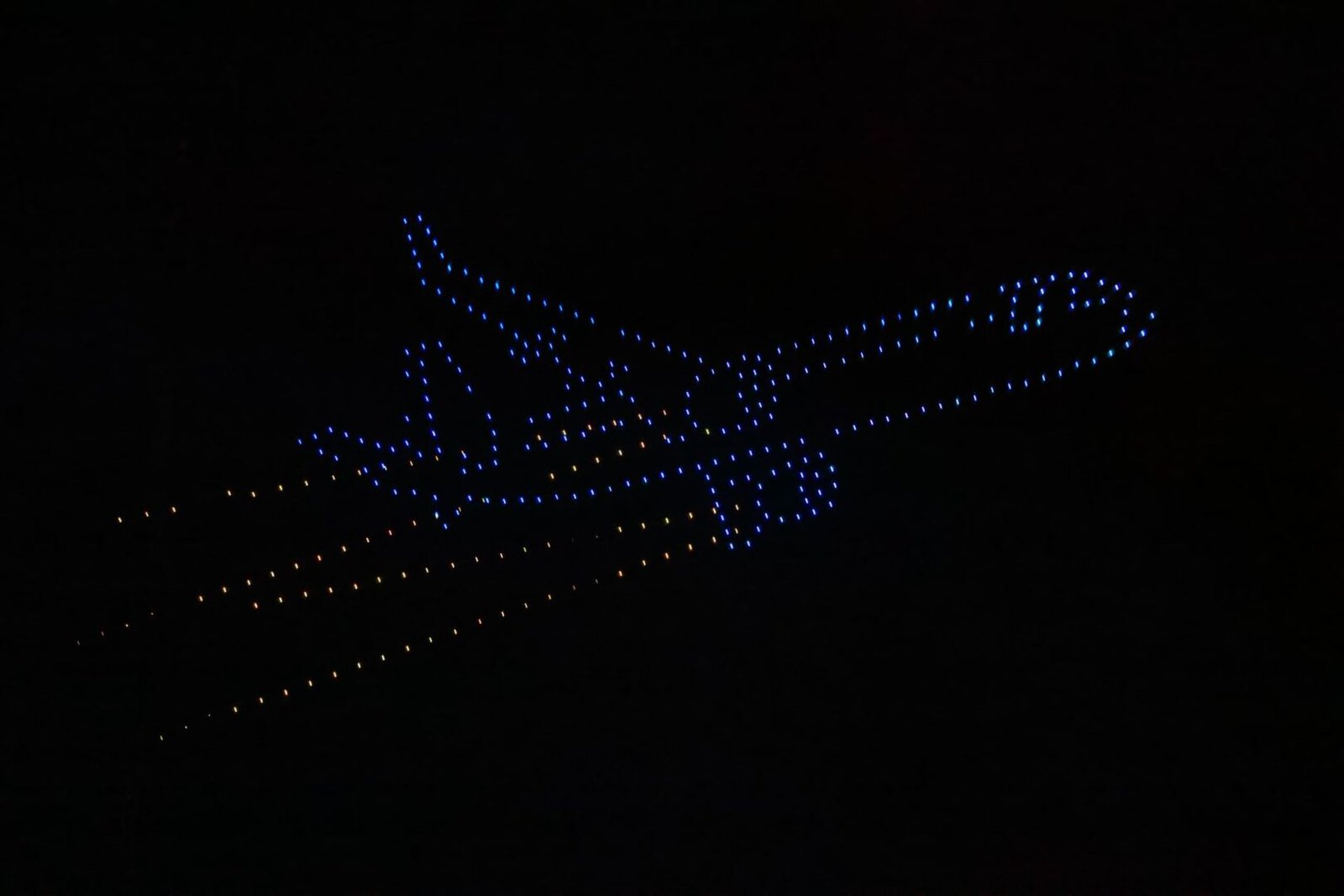 Kampala stunned as NRM drones spell out power message ahead of Museveni swearing-in