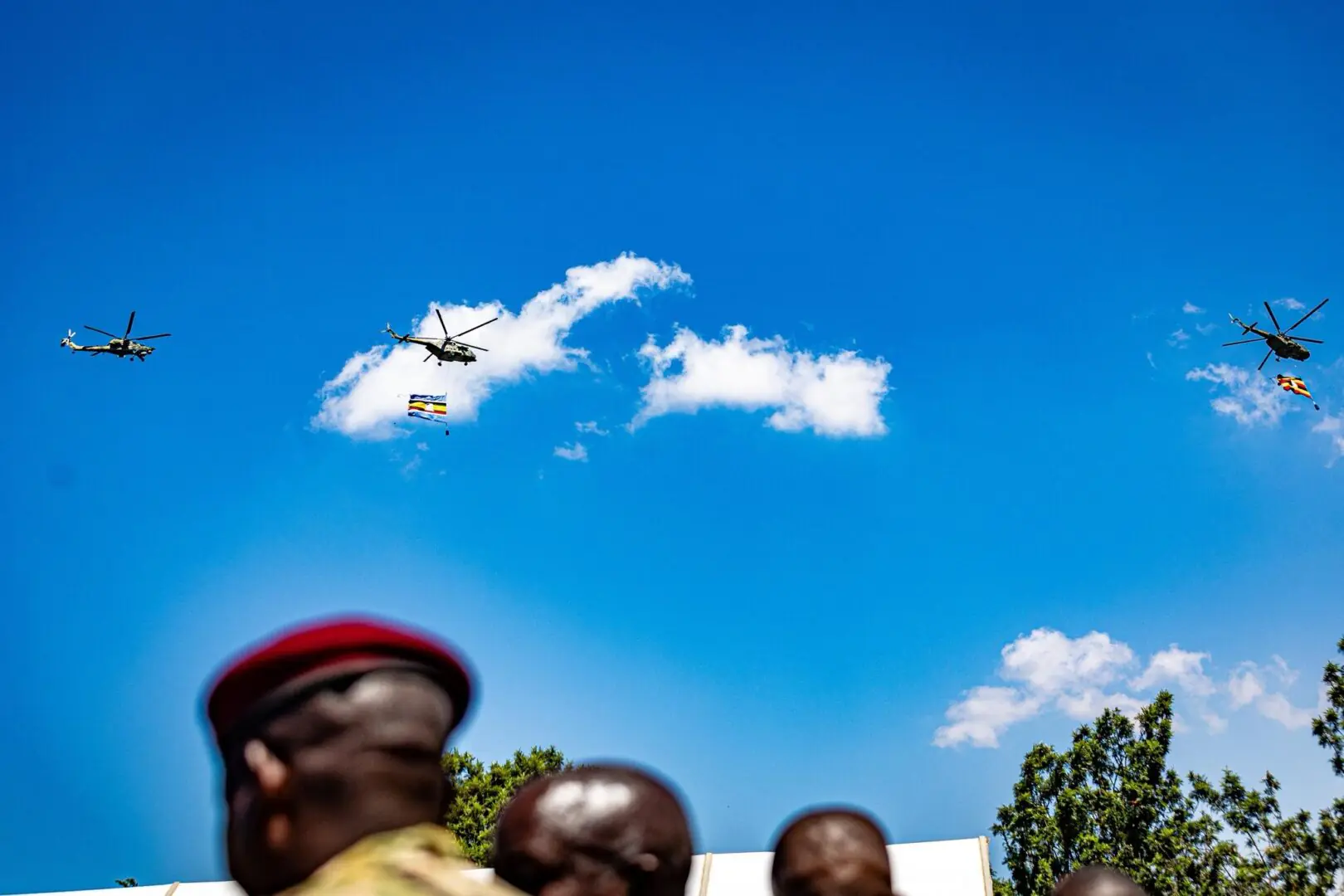 Uganda showcases military power at Museveni's swearing-in ceremony 2 Uganda showcases military power at Museveni swearing in ceremony 3