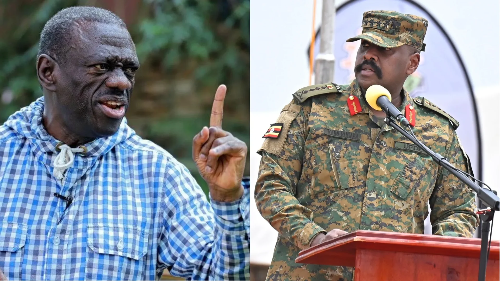 Besigye sues Muhoozi over ‘we will hang you on Heroes’ Day’ remarks Besigye sues Muhoozi over ‘we will hang you on Heroes' Day’ remarks