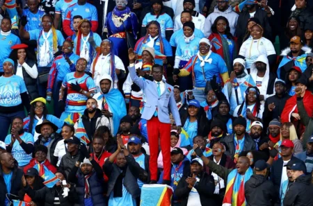DR Congo’s iconic ‘Lumumba Vea’ fan arrives at World Cup after travel delays
