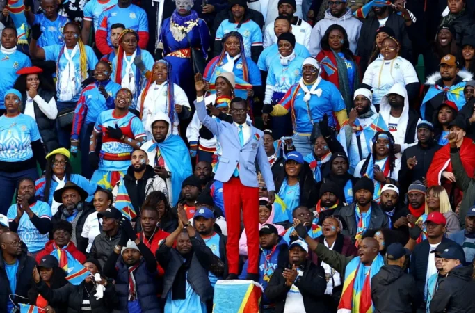 DR Congo’s iconic ‘Lumumba Vea’ fan arrives at World Cup after travel delays
