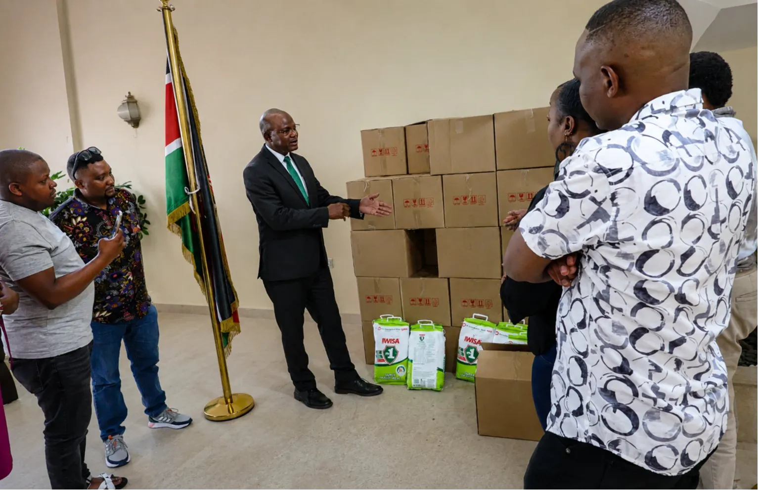 Kenyan Embassy in UAE launches relief aid for jobless Kenyans Kenyan Embassy in UAE launches relief aid for jobless Kenyans