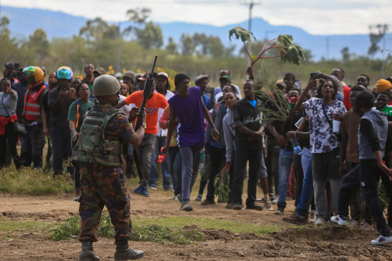 Two killed in Nanyuki protests over US Ebola facility plan in Kenya