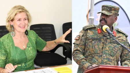 Leaked phone call shows Otafiire, EU envoy Blaak discussed Muhoozi posts Leaked phone call shows Otafiire, EU envoy Blaak discussed Muhoozi posts