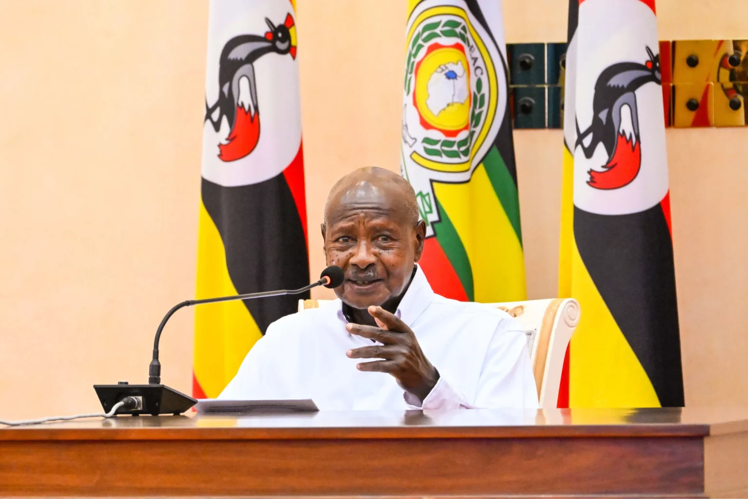 Museveni says Uganda Airlines operated ‘like MV Kalangala ferry’ Museveni says Uganda Airlines operated ‘like MV Kalangala ferry’