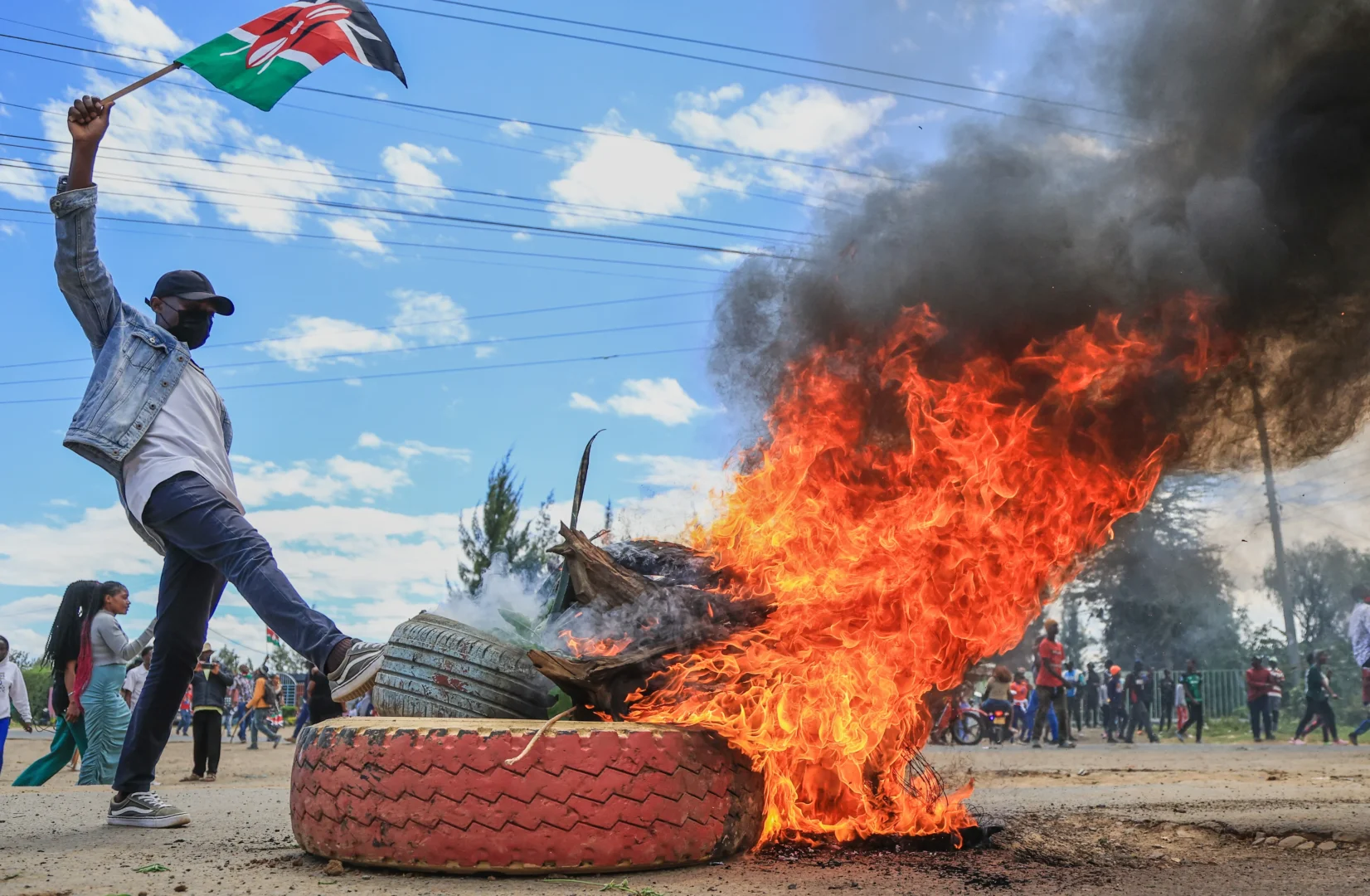 Two killed in Nanyuki protests over US Ebola facility plan in Kenya