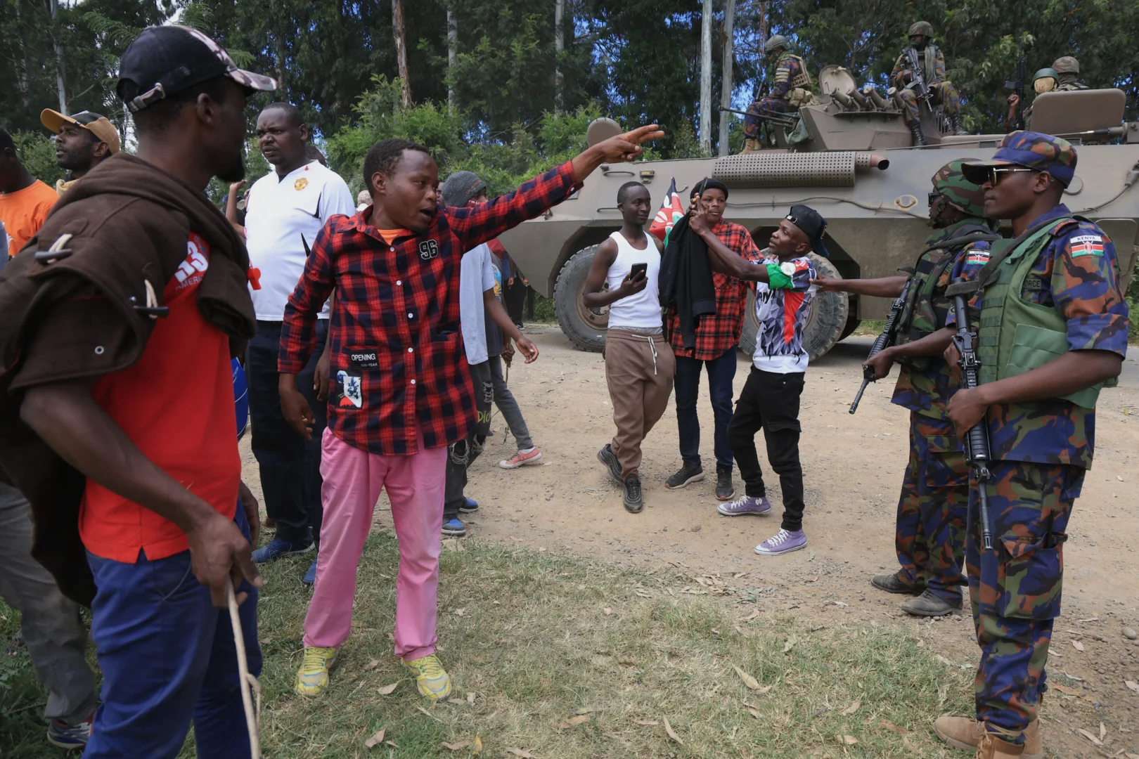 Two killed in Nanyuki protests over US Ebola facility plan in Kenya
