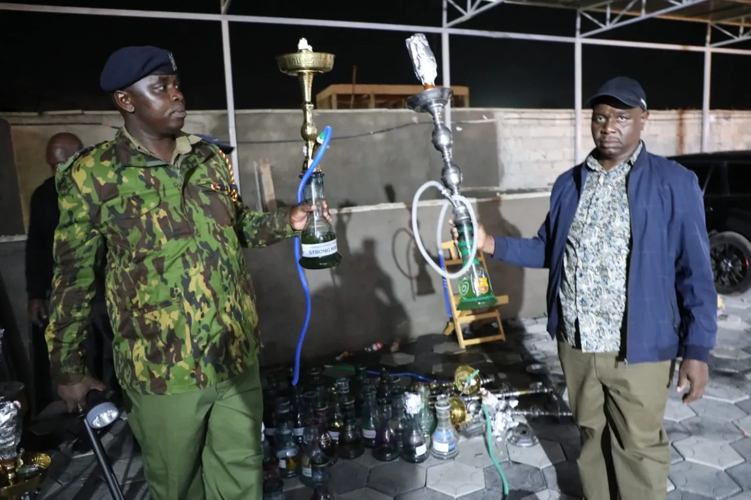 Woman shot by police during raid on shisha joint in Kisumu