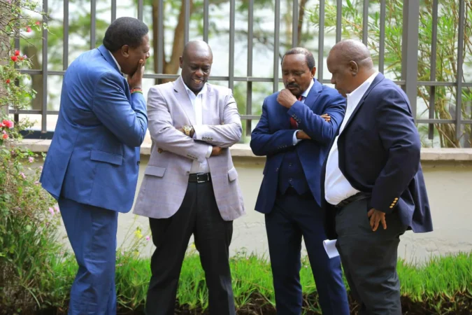 United Opposition leaders begin Western Kenya political tour United Opposition leaders begin Western Kenya political tour