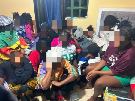 DCI rescues 48 women from suspected online sexual exploitation ring Kenya police rescue 48 women in Rongai and Kiserian exploitation raids