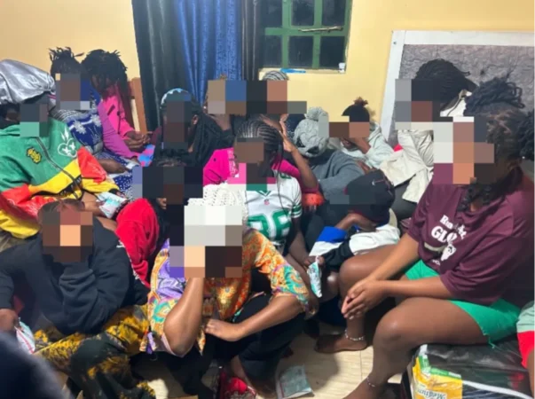 DCI rescues 48 women from suspected online sexual exploitation ring Kenya police rescue 48 women in Rongai and Kiserian exploitation raids