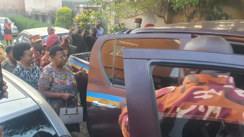 Former Ugandan minister Miria Matembe remanded over sectarianism charges Former Ugandan minister Miria Matembe remanded over sectarianism charges