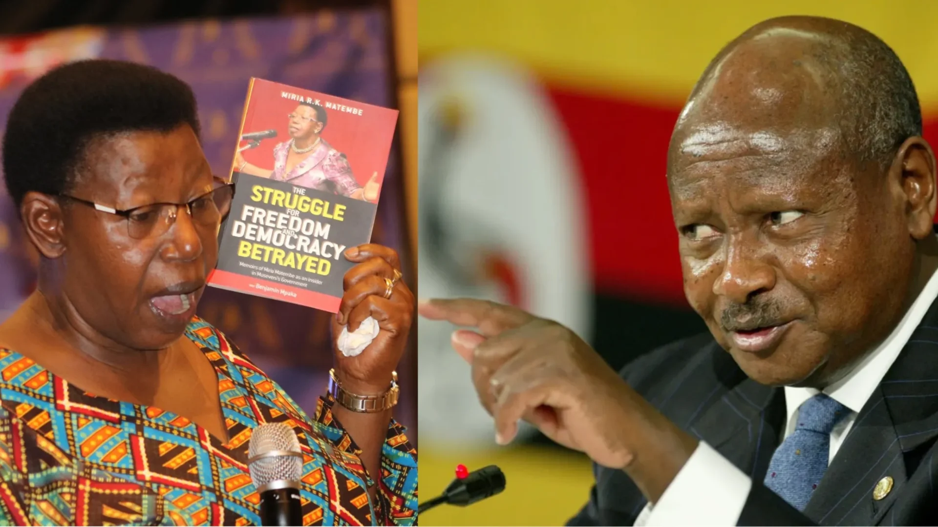 Miria Matembe’s remand: Did Museveni break his ‘you will never be arrested’ promise? Miria Matembe Museveni promise