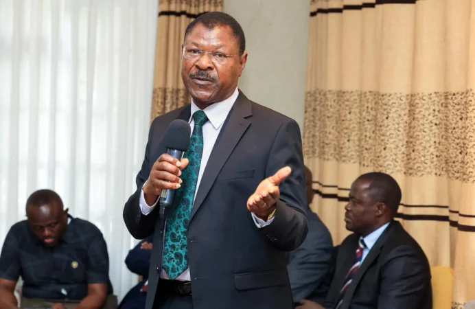 Speaker Wetang’ula accused of defying court order by campaigning for Ruto Speaker Wetang'ula accused of defying court order by campaigning for Ruto