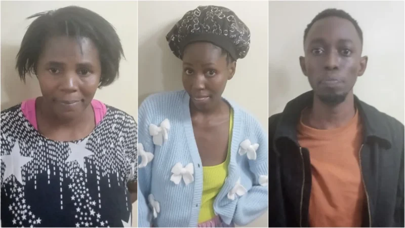 Three suspects arrested in Nairobi online sexual exploitation raid Three suspects arrested in Nairobi online sexual exploitation raid