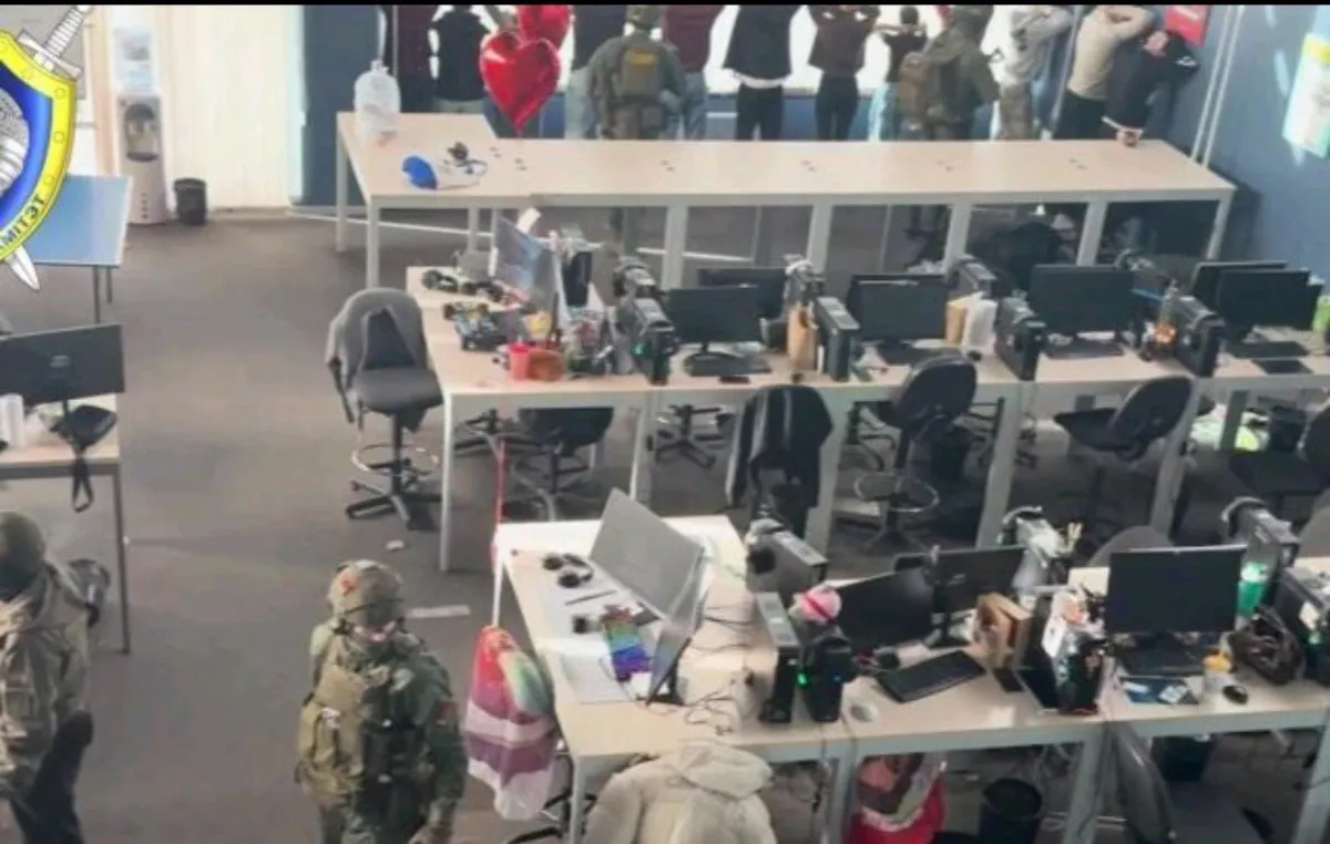 Uganda detains over 1,000 foreigners in major cybercrime crackdown Uganda detains over 1,000 foreigners in major cybercrime crackdown