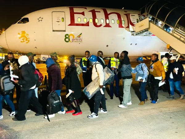 Uganda repatriates 273 nationals from South Africa