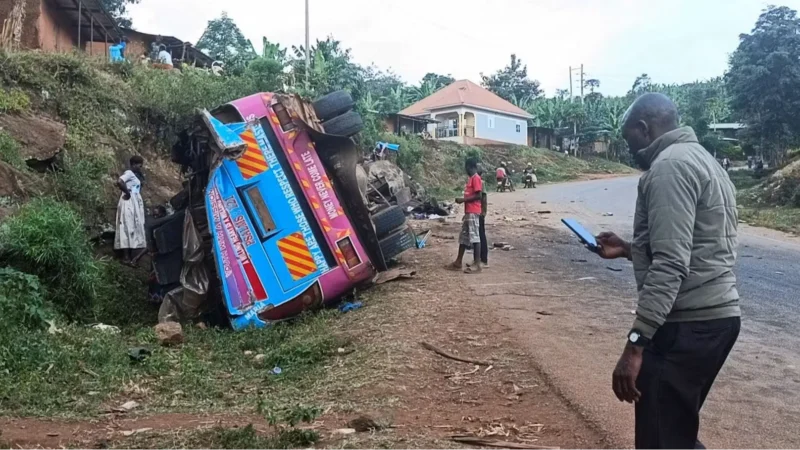 Uganda suspends school trips after bus crash kills 20 pupils