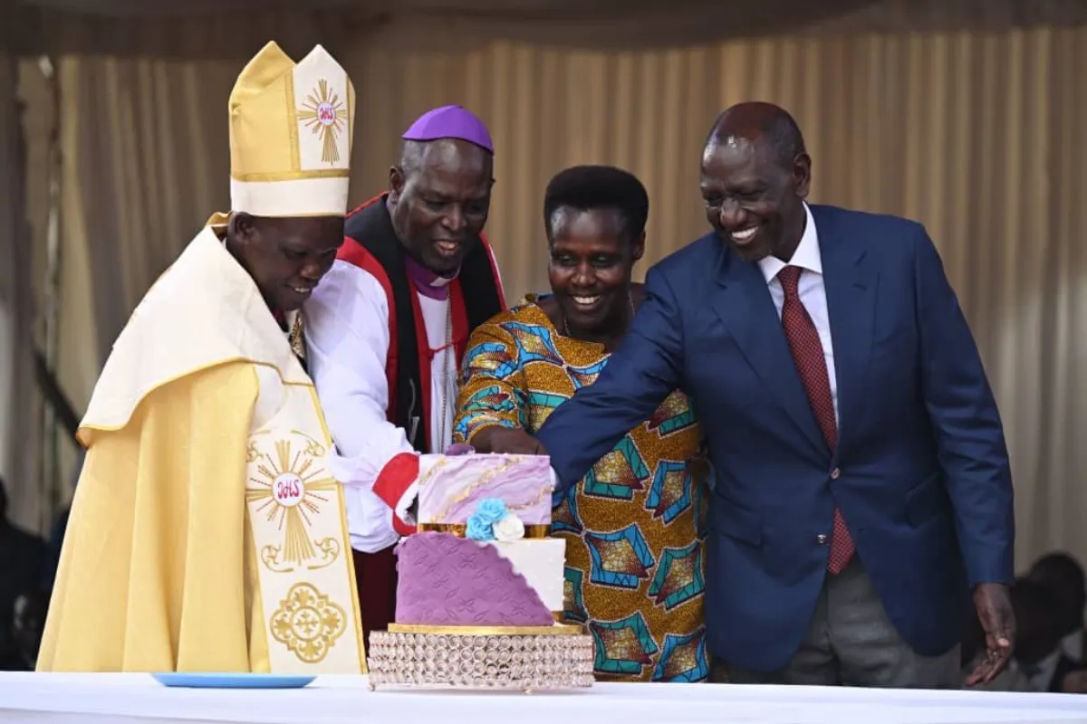 Kenya’s Ruto, Uganda’s Alupo attend Bishop Vitalis Ekuru’s enthronement Kenya's Ruto, Uganda's Alupo attend Bishop Vitalis Ekuru's enthronement