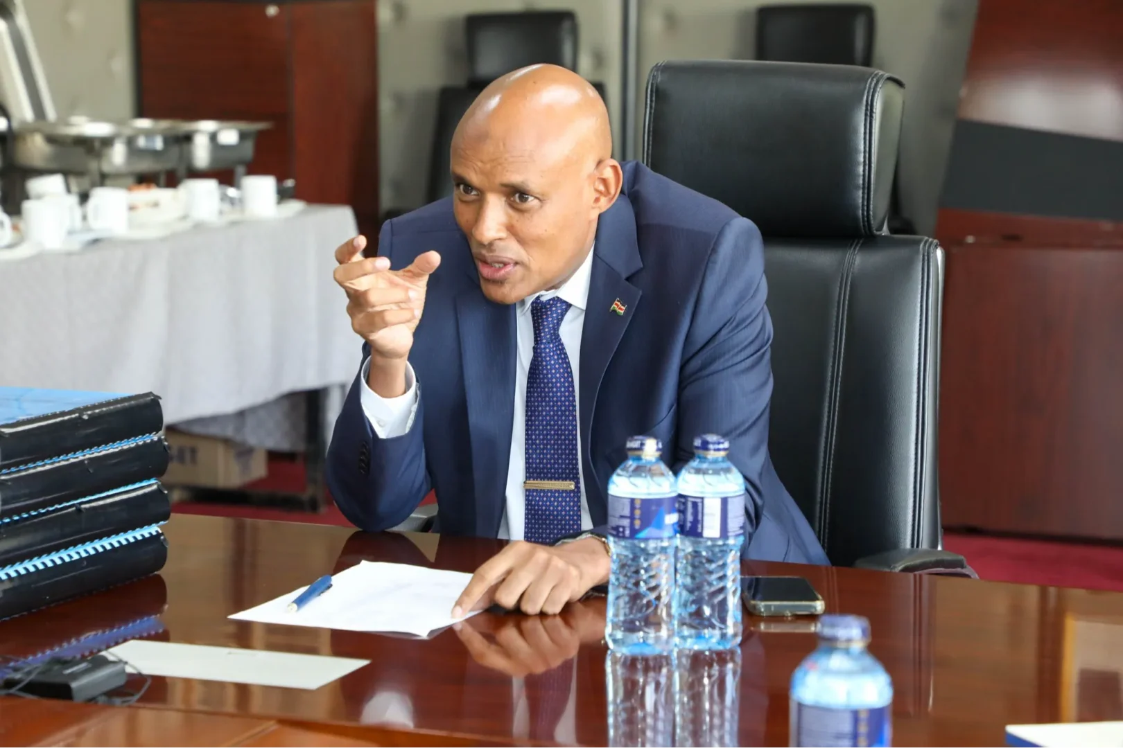 DCI boss Mohamed Amin