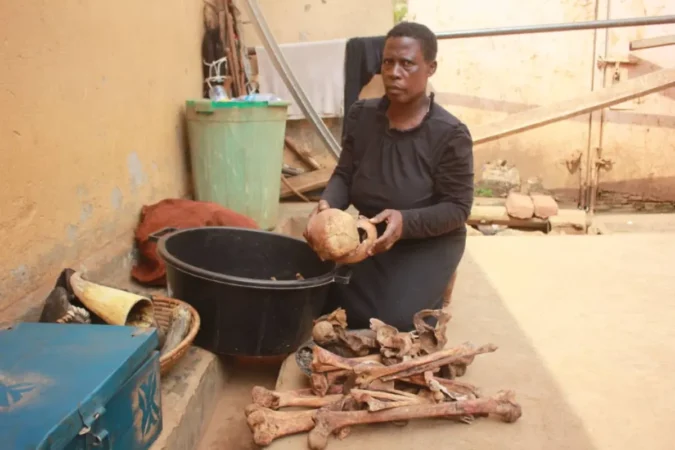 Uganda: Four arrested after police find human skulls in Mukono home Uganda: Four arrested after police find human skulls in Mukono home