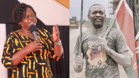 Gladys Wanga defends Homa Bay roads after viral images spark political row Gladys Wanga defends Homa Bay roads after viral images spark political row