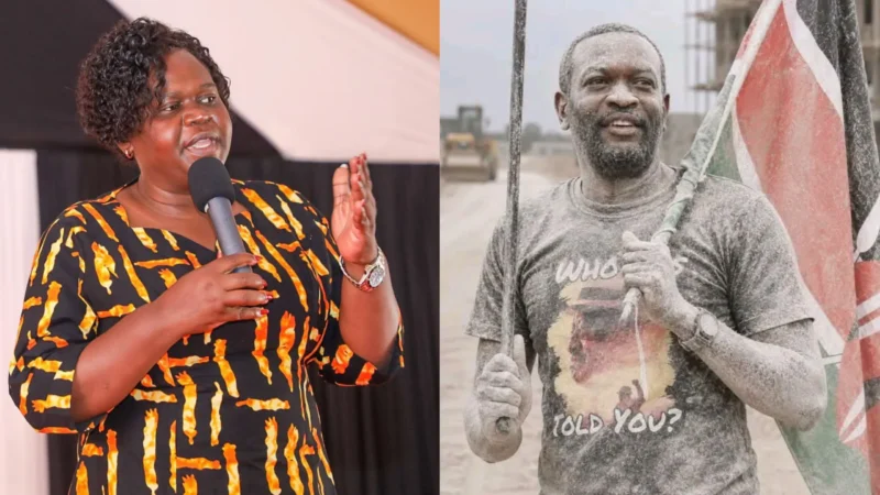 Gladys Wanga defends Homa Bay roads after viral images spark political row Gladys Wanga defends Homa Bay roads after viral images spark political row