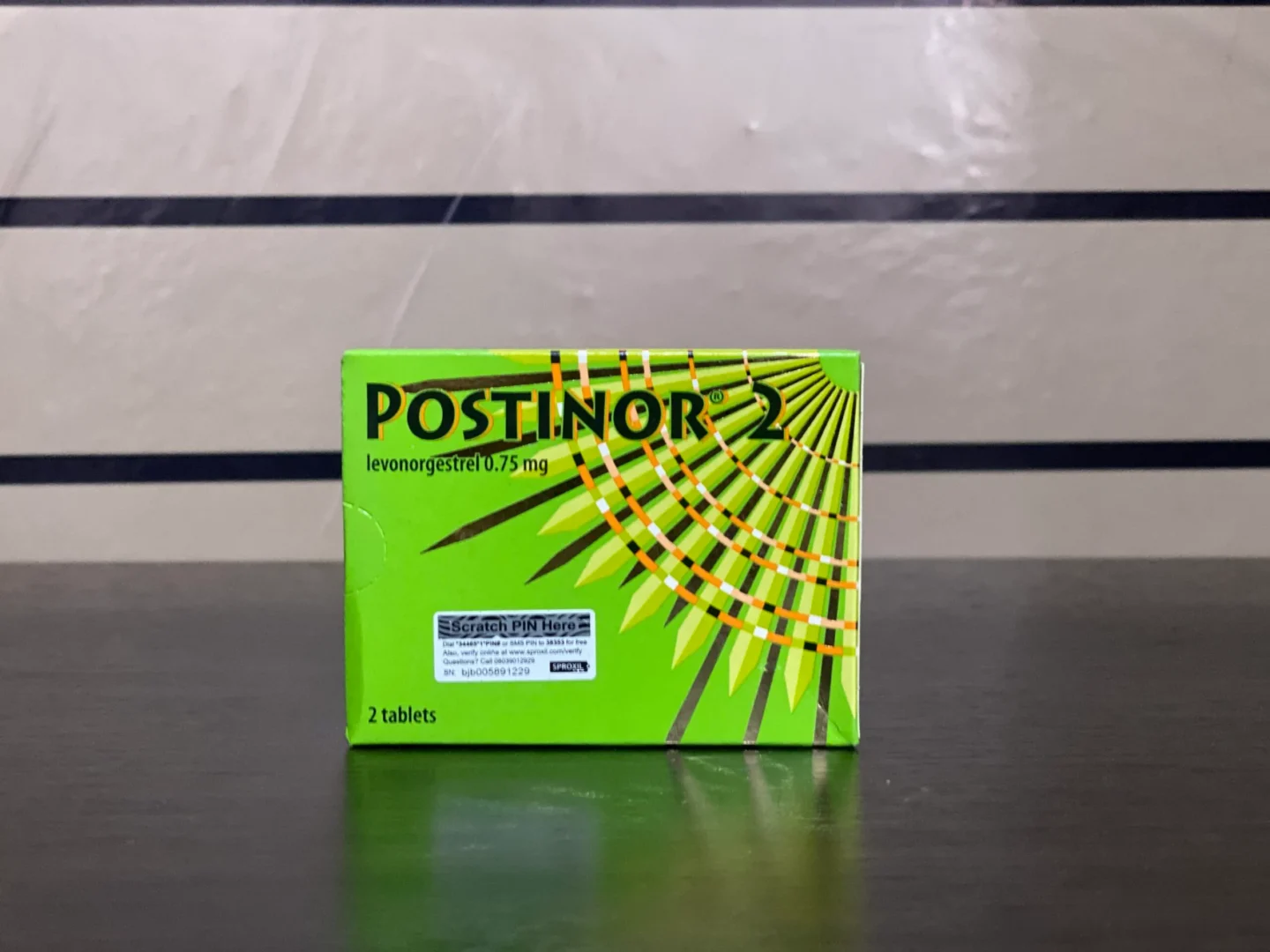 How to identify falsified P2 pills circulating in Kenya