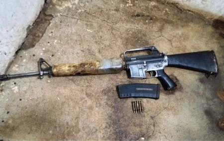 M16 rifle recovered in Isiolo linked to four murder investigations M16 rifle recovered in Isiolo linked to four murder investigations