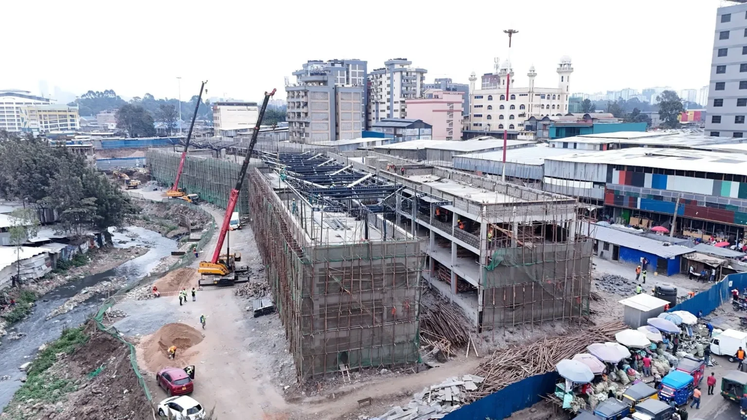 New Gikomba Market takes shape as construction enters next phase New Gikomba Market takes shape as construction enters next phase