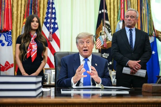 Trump orders fewer childhood vaccines, calls for MMR shots to be split