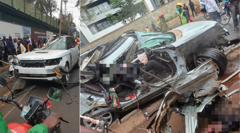 Two killed after Range Rover crashes into motorcycle on Nairobi’s Riverside Drive Two killed after Range Rover crashes into motorcycle on Nairobi’s Riverside Drive
