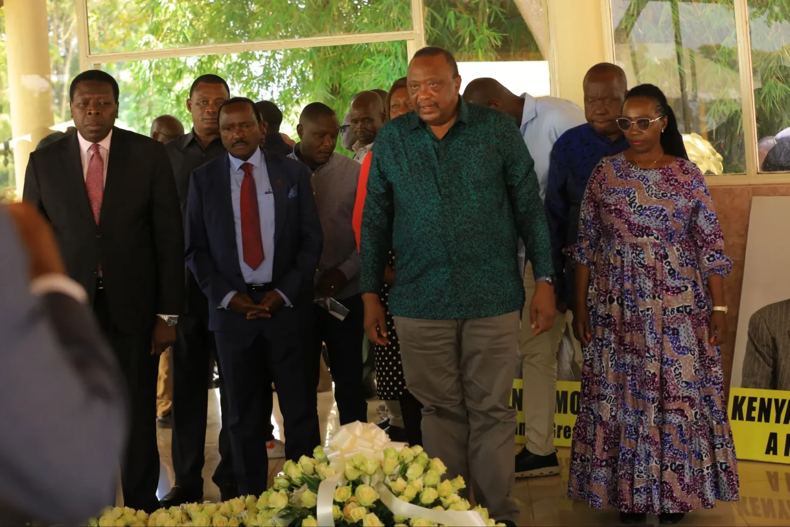 Uhuru jokes about being called ‘sponsor’ after Sifuna cheers at Wamalwa memorial Uhuru jokes about being called ‘sponsor’ after Sifuna cheers at Wamalwa memorial