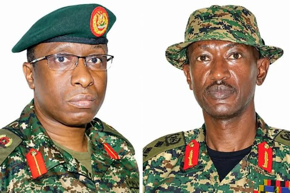Former Uganda military intelligence chiefs Kandiho, Bakahumura arrested Former Uganda military intelligence chiefs Kandiho, Bakahumura arrested