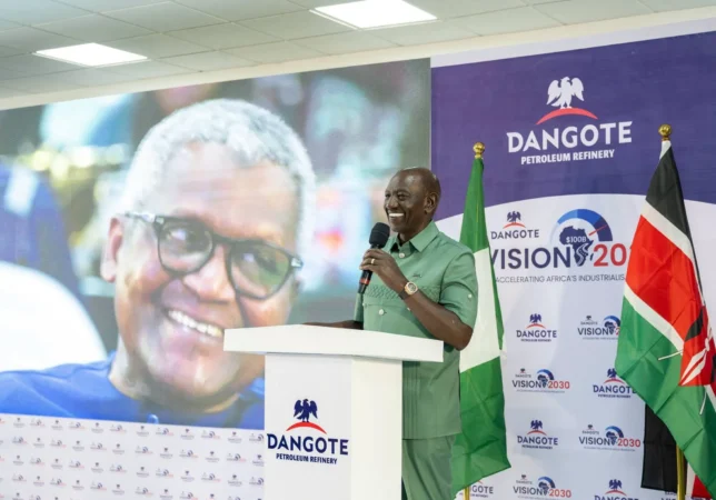 Ruto vows Dangote Lamu refinery will proceed despite court dispute Ruto vows Dangote Lamu refinery will proceed despite court dispute