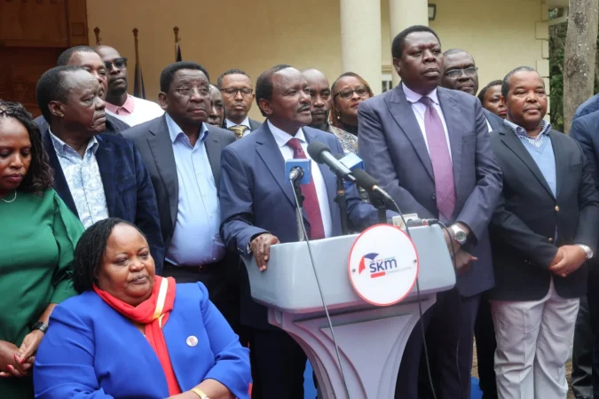 Kenya’s opposition splits over ‘Ukombozi Alliance’ name Kenya's opposition splits over 'Ukombozi Alliance' name