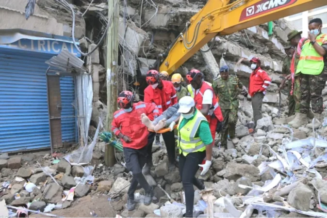 Eastleigh building collapse: Kenya Red Cross rescues second survivor alive Eastleigh building collapse: Kenya Red Cross rescues second survivor alive