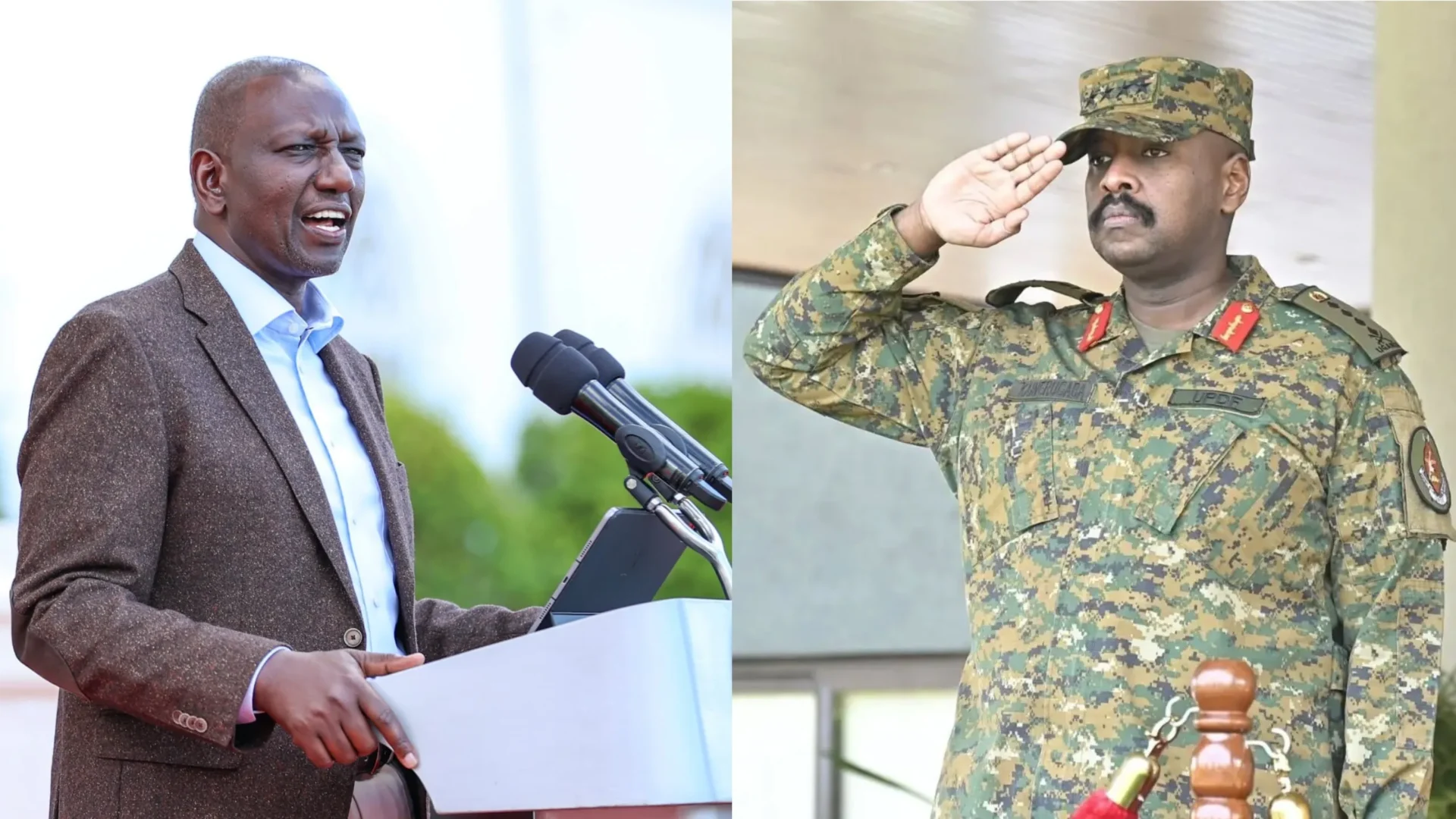 Museveni’s son Muhoozi backs Ruto’s re-election bid, names Wetang’ula his ‘Mutume’ in Kenya Museveni’s son Muhoozi backs Ruto’s re-election bid, names Wetang’ula his ‘Mutume’ in Kenya
