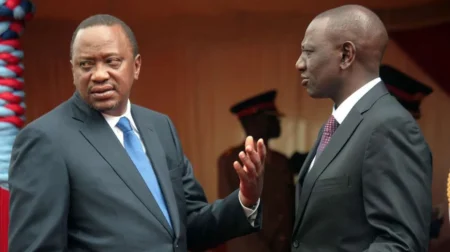 Ruto accuses Uhuru of betrayal, tells former president to retire Ruto accuses Uhuru of betrayal, tells former president to retire
