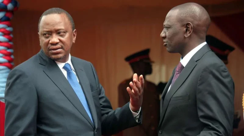 Ruto accuses Uhuru of betrayal, tells former president to retire Ruto accuses Uhuru of betrayal, tells former president to retire