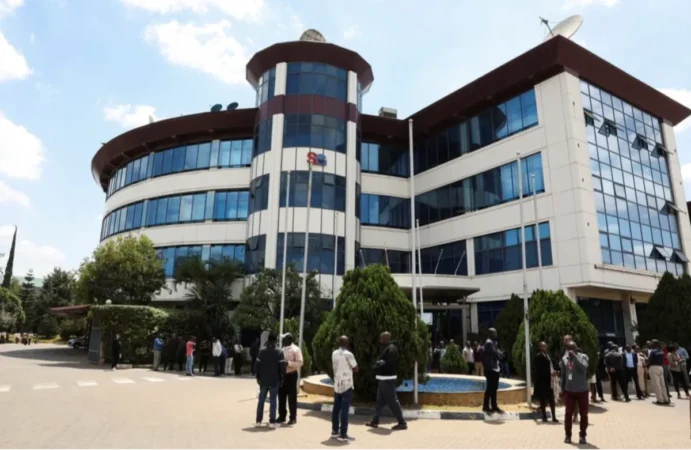 Standard Group condemns protest outside Mombasa Road offices over Ruto coverage Standard Group condemns protest outside Mombasa Road offices over Ruto coverage