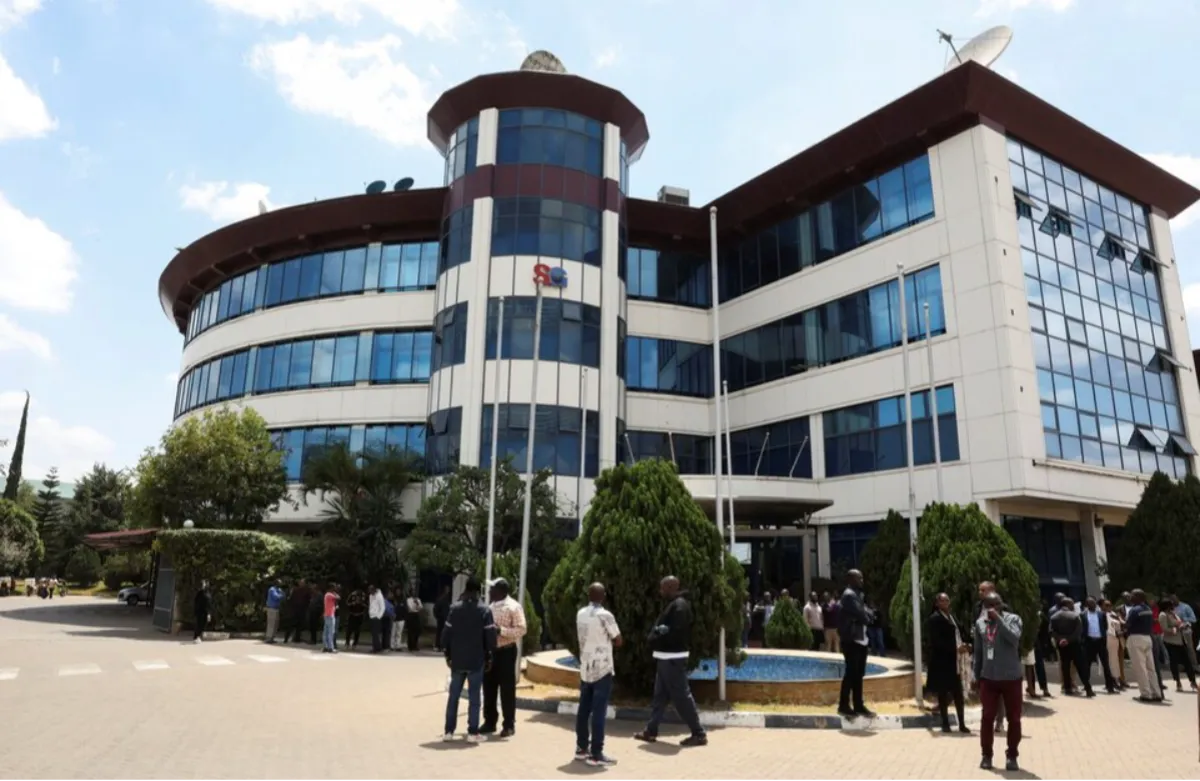 Standard Group condemns protest outside Mombasa Road offices over Ruto coverage Standard Group condemns protest outside Mombasa Road offices over Ruto coverage
