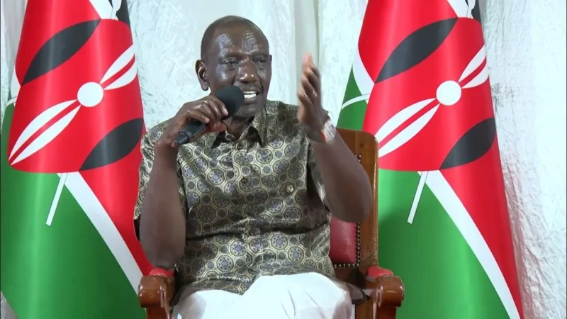 Ruto dismisses Gachagua's Mrima Hills mineral claims as 'matters of a madman'